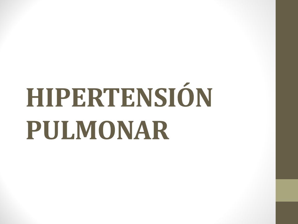 Es la hipertensión pulmonar permanente